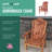 Celsey Cedar Outdoor Adirondack Chair With Ottoman