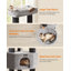 Tour pour chat robuste de 63 pouces avec coussins chauffants-1101045631