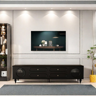 French style retro TV stand
