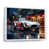 White Floater Framed