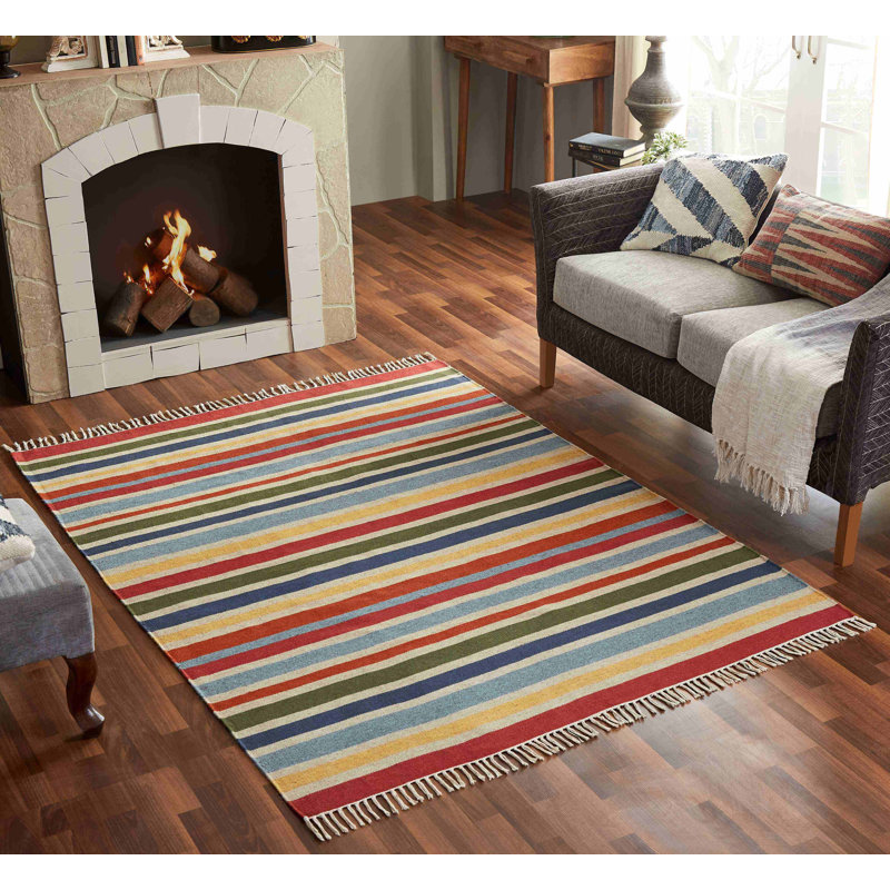 Lamere Wool Striped Indoor Rug