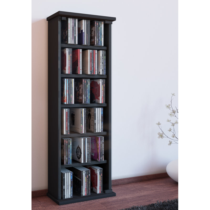 91.5 cm H Multimedia Storage, Black
