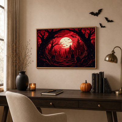 Art mural sur toile d'Halloween