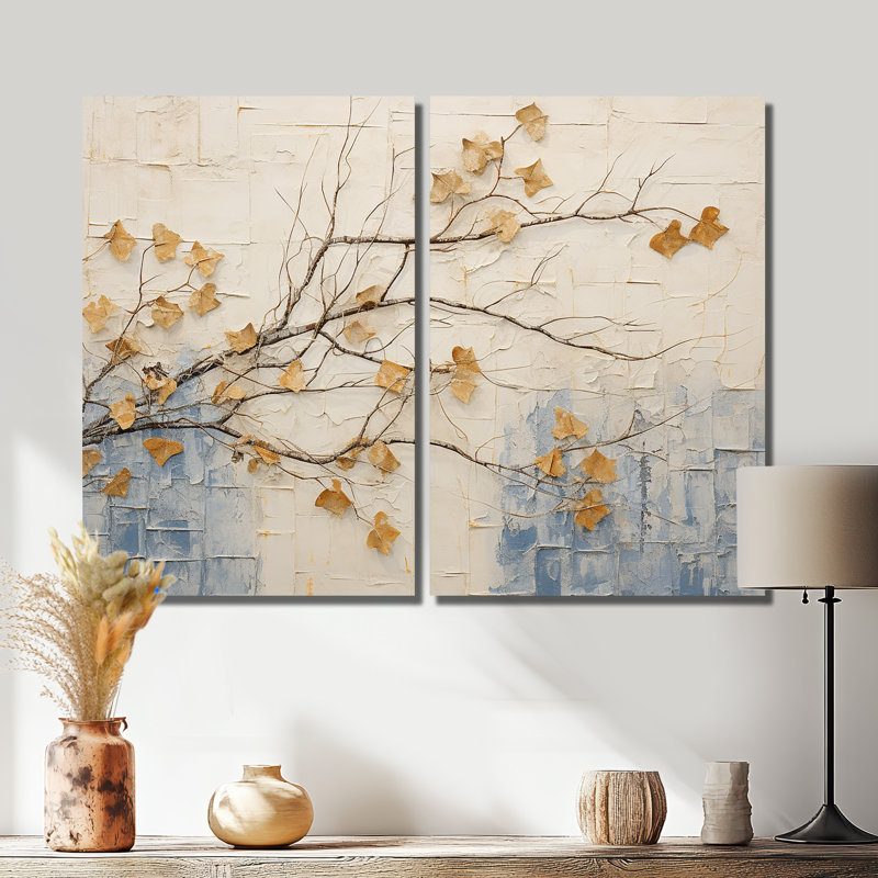Art mural Minimalisme Vineyard Dreamscape I - Beige, H 36 po x l 48 po, Toile tendue sur cadre, Ne s’applique pas
