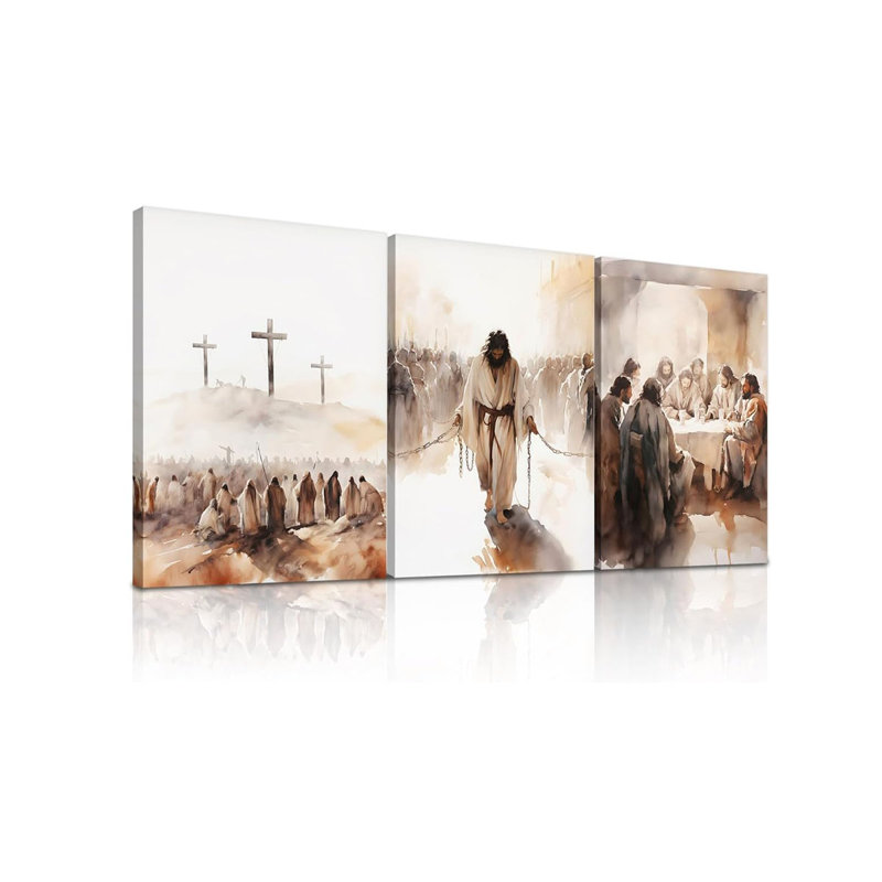 3 Piece Wrapped Canvas Print