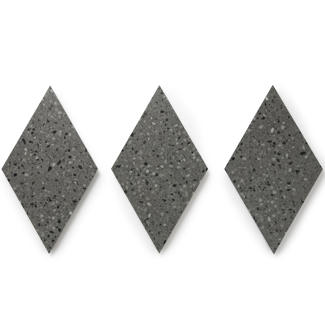 GlueCore Mosaic 28mil x 9.75" W x 17" L Stone Glue Down Vinyl Tile Flooring Lucida USA 