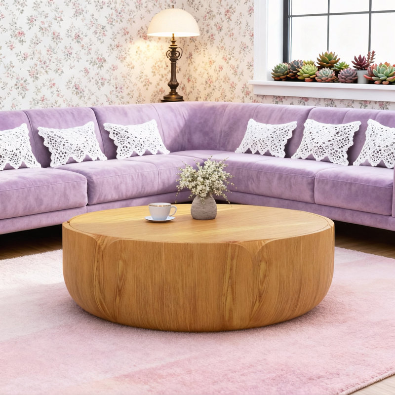Table basse moderne, Naturel