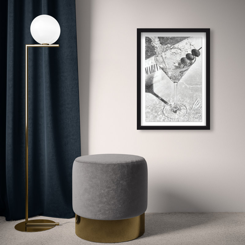Chill Time II Shadowbox Food & Beverages Print by Oliver Gal, Black Frame, 10 x 15, 16.5"H x 11.5"W, Black Shadowbox