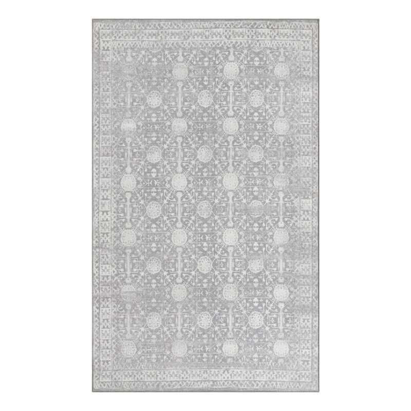 Baristo Chenille Indoor Rug, Rectangle 5' x 8'