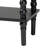 Laura Baxton Studio Malinda Classic Black Wood 2-Drawer Console Table With Spindle Legs-668574724
