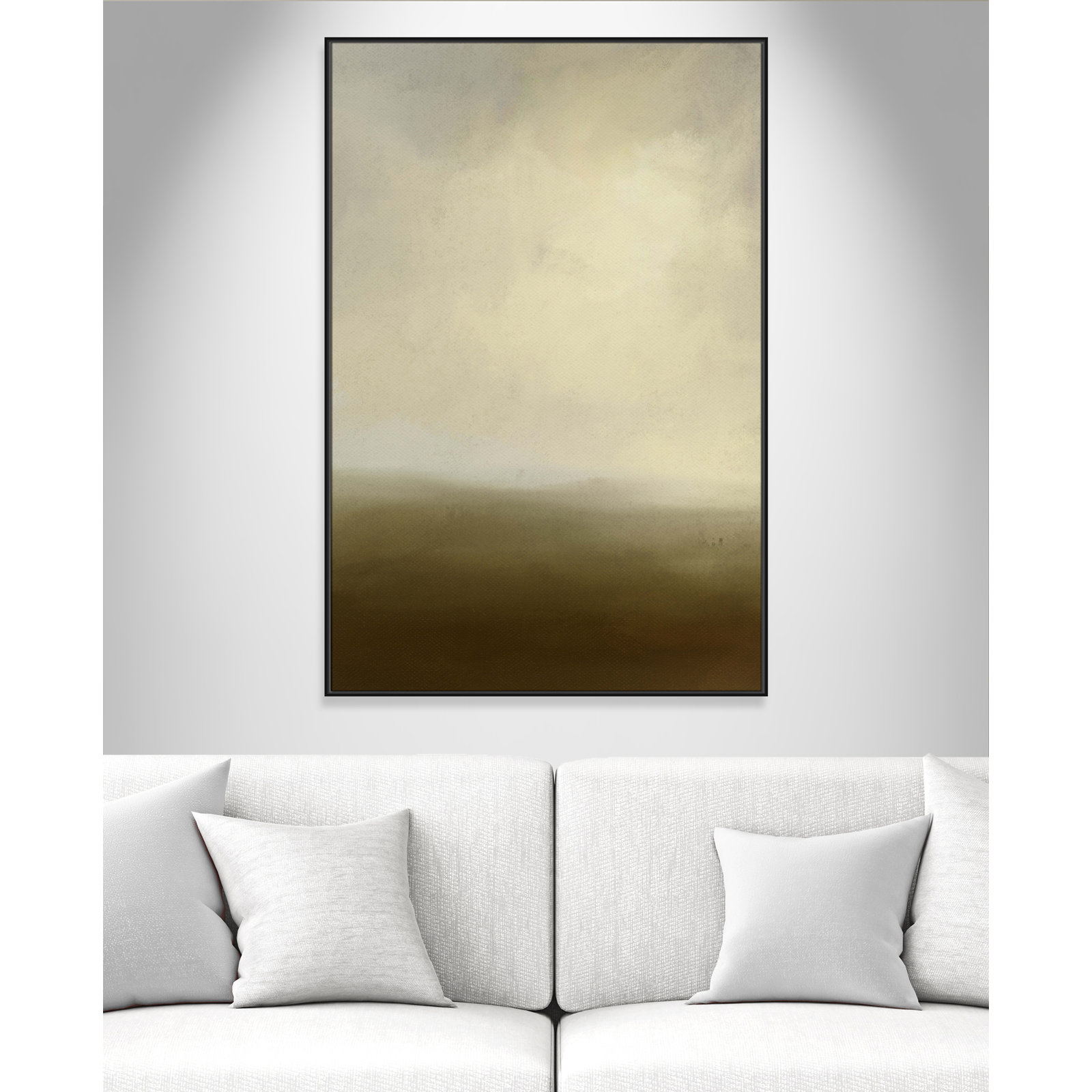 The Moors, Black, 41.5" W x 61.5" H