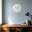 Horloges murales blanches et blanches