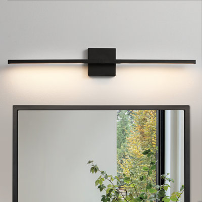 30'' Jaiman 2-Light Rotatable Dimmable LED Bathroom Vanity Light with 5 Color Temperatures