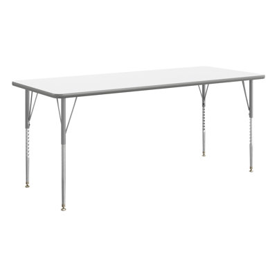 Goddard Commercial Adjustable Height Rectangular Activity Table