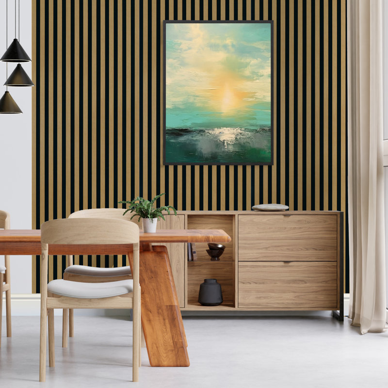 Laminate Acoustic Wall Panel, Oak