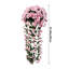  Faux fleurs artificielles pour la décoration de la maison Fleurs suspendues violettes Décoration artificielle Violet soyeux-128927895