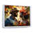 White Floater Framed