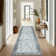 Govan Ultra-Thin Washable Vintage Area Rug Oriental Medallion Living Room Rug Entrance Mat Carpet for Kitchen Laundry Bedroom