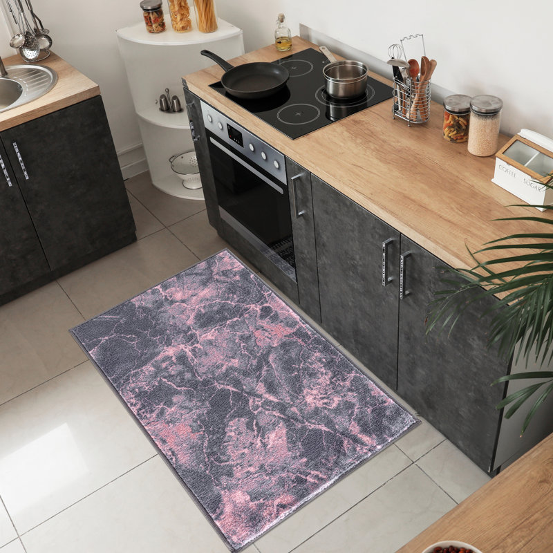Blaidyn Solid Colour Indoor / Outdoor Area Rug, Rectangle 60 x 100 cm
