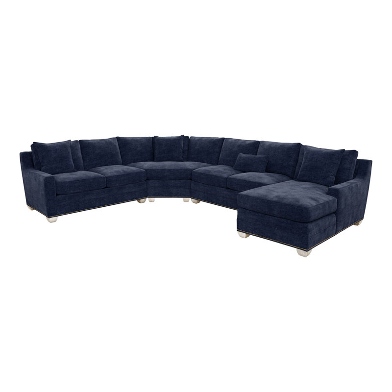 4-Piece Fairgrove Corner Sectional, Yes, Nadia Eclipse, Casa Blanca