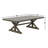 Marbella Rectangular Metal Outdoor Coffee Table , 24'' in. W 48'' in. D