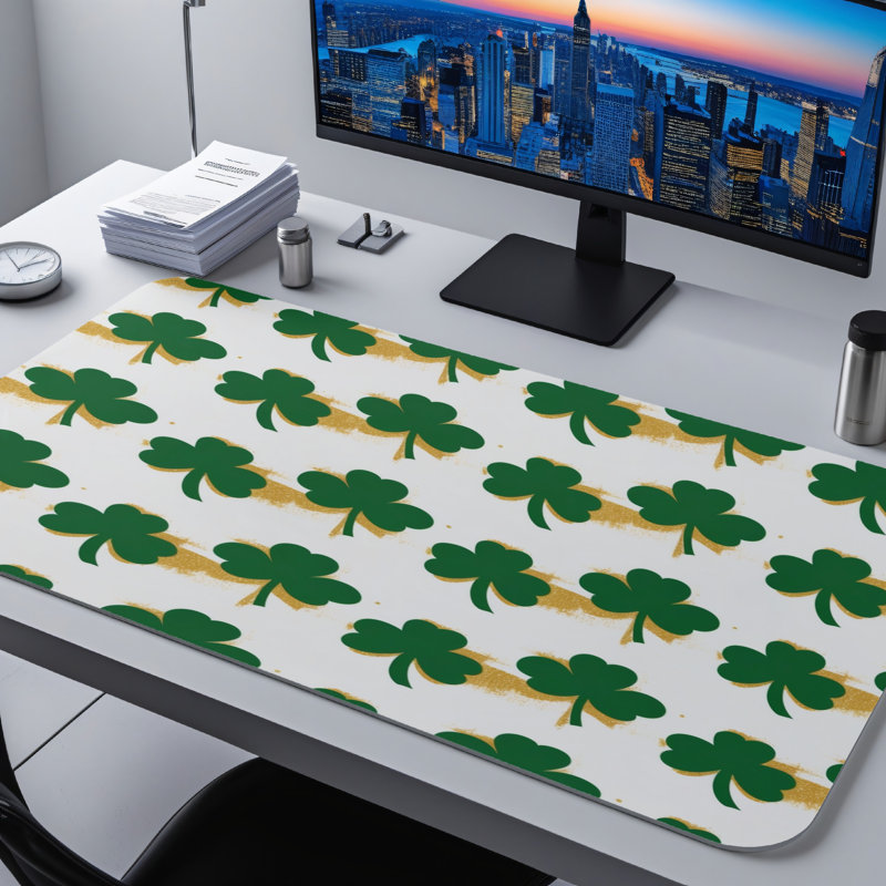 Polyester Desk Pad, 14.4x12.1