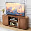 Meuble télé 62 po avec porte tambour-1089533277