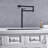 Extension Pot Filler Faucet, Matte Black Style - Brass, Double Handles For Optimal Water Flow Regulation, & Treatment Faucet With In Arm Simple Filling, To Control Volume,-160033870