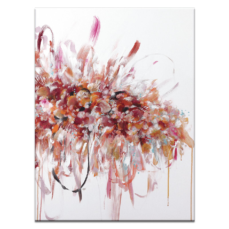 A Blossoming Romance by Amanda Skye-Mulder - Print, 51cm H x 41cm W x 3.8cm D, Wrapped Canvas