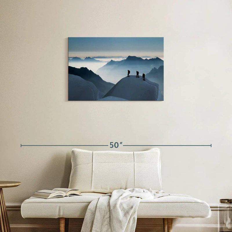 Grimpeurs Alvord Mont Blanc, H 20 po x l 30 po