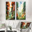 «Redwood Shimmering Tree Heights», 2 pièces-879276144-879276145