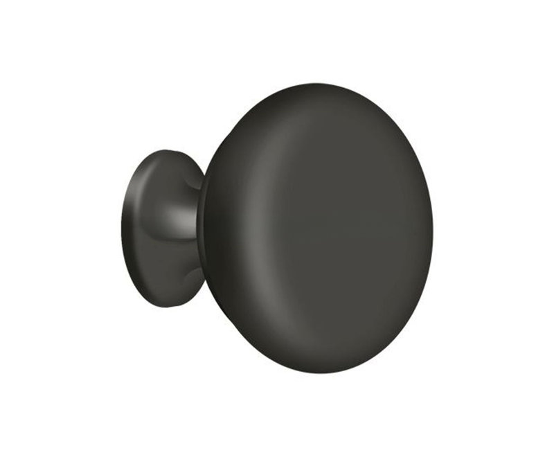 Mushroom Knob, Oil-Rubber Bronze