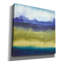  «Abstract Landscape 2» par Cheryl Warrick, art mural sur toile, 12 po x 12 po