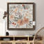 «Peach & Rust Blooms II», toile encadrée de qualité supérieure - prête à être accrochée-1592412527-1592412520