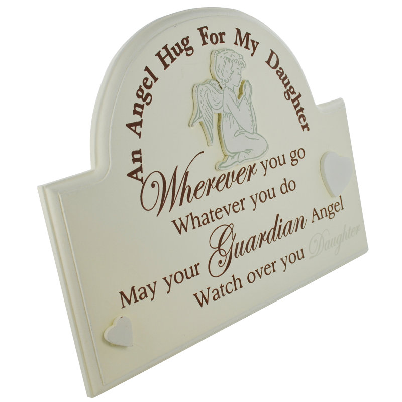 Duenas Text & Numbers Decorative Plaque / Box Sign