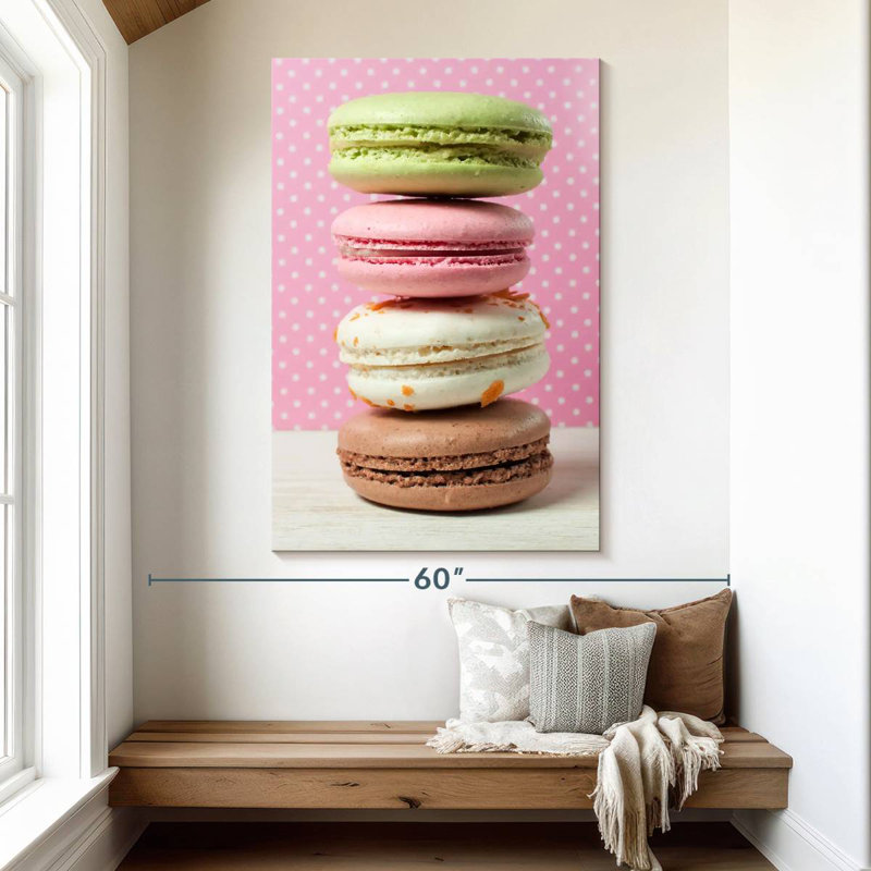 Yarlin Stacked Macarons, 51" H x 34" W