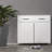 Two Door Side Table-White, Sideboard