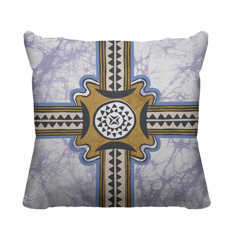Housse de coussin Bowie Tribal, 18" x 18"