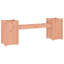 Dealba Solid Wood Outdoor Bench
