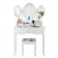 Ensemble coiffeuse avec miroir Clementina-814706149