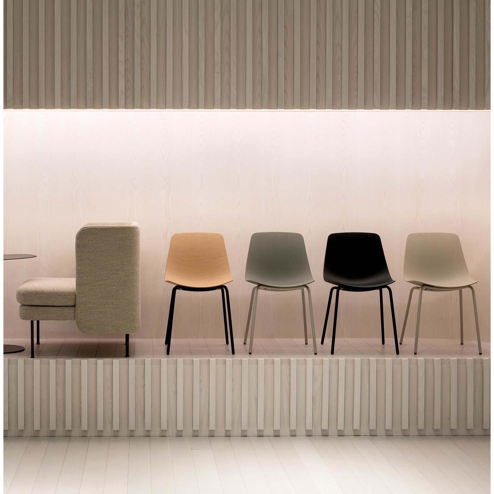 Dining Chair, Gray Green