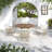 5-piece Patio Dining Table Set Included 1 Extendable Coffee Table, 4 Rattan Arm Chairs With Cushions And Iron Frame