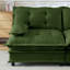 Canapé Lsf Chenille - Vert