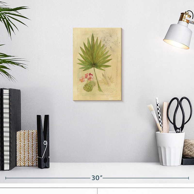 Botanical Journal I, 12" H x 8" W