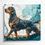 Chiens, art mural sur toile bleue Ridgeback-1137235496