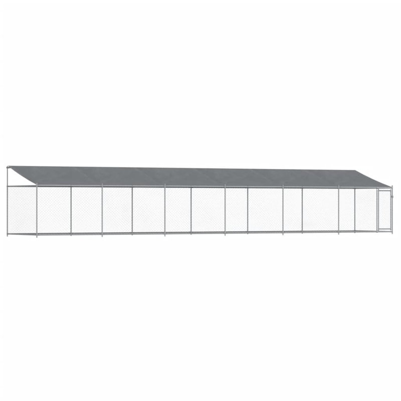Alexy 200cm H Metal Yard Kennel, 200cm H x 1200cm W x 200cm D