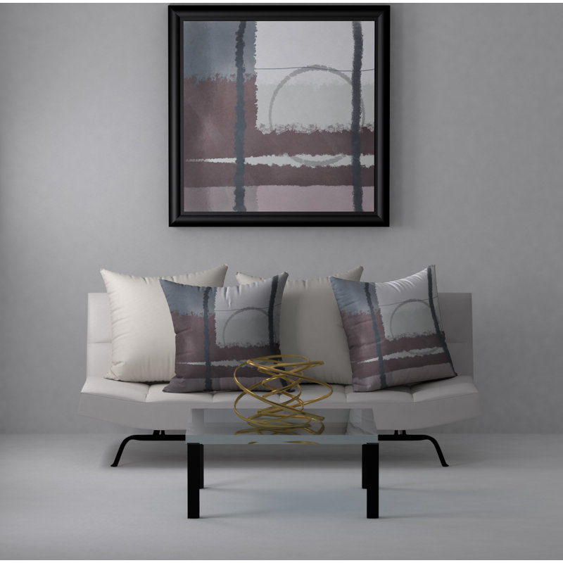  Housse et insert de coussin décoratif chic Chic, 18" x 18"