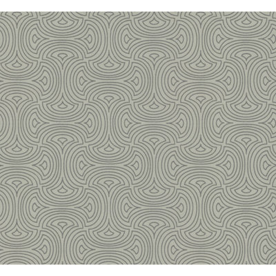 Geometric Wallpaper Roll by Candice Olson