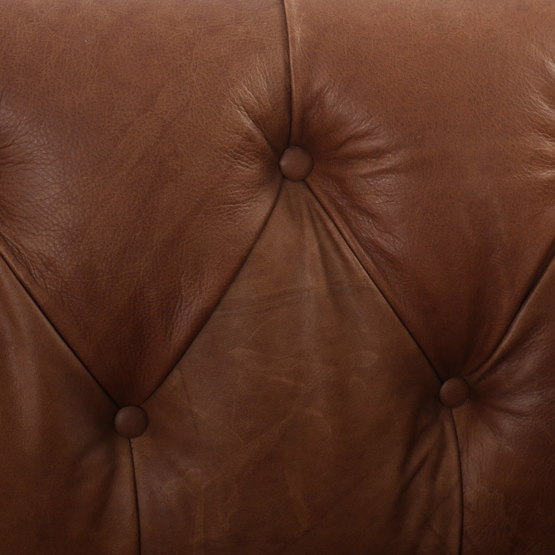 Maxx Sofa, Heirloom Sienna Genuine Leather