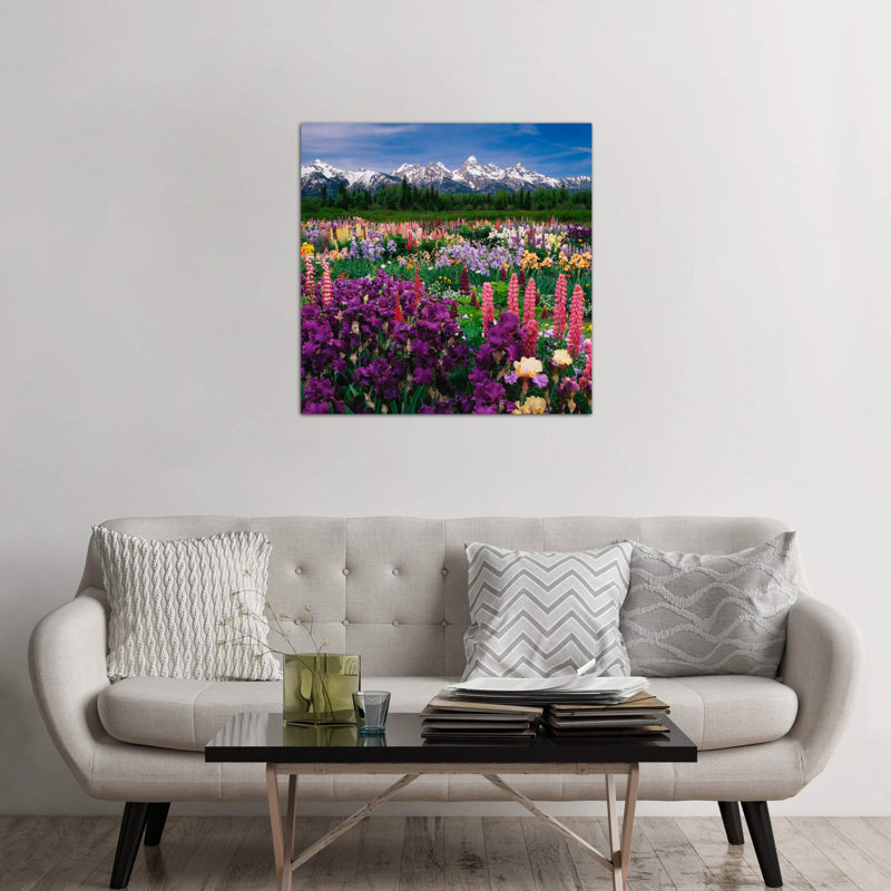 1 Piece Wall Art on Canvas, 93.98 cm H x 93.98 cm W x 1.91 cm D, Wrapped Canvas